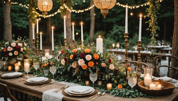 Mariage Enchanté : Idées et Conseils Créatifs pour une Réception Bohème Magique