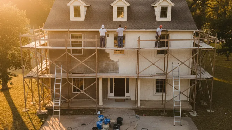 Extension en ossature bois accolée à une maison existante
